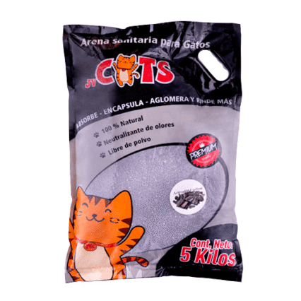 Arena JVCats  Aroma Carbón Activado 5 Kilos