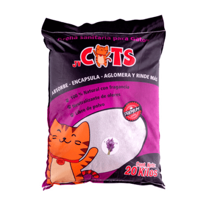 Arena JVCats Aroma Lavanda 20 Kilos
