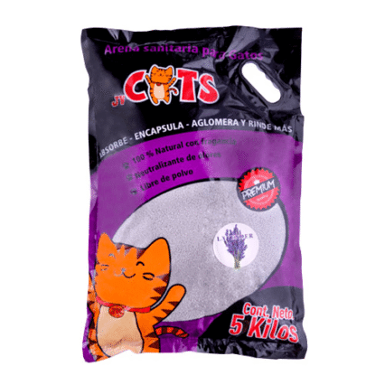 Arena JVCats Aroma Lavanda 5 Kilos
