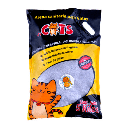 Arena JVCats Aroma Limón 5 Kilos