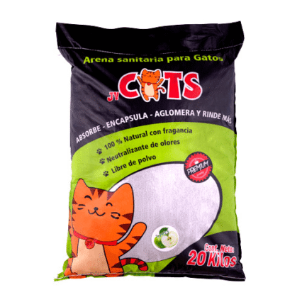 Arena JVCats Aroma Manzana 20 Kilos